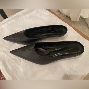 Black Anine Bing Mules